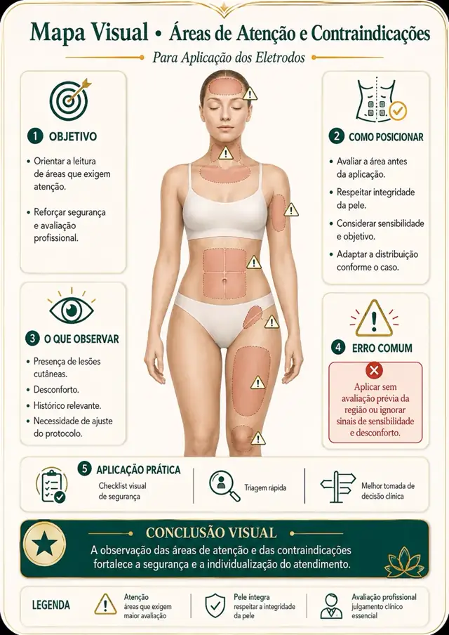 Áreas de Atenção e Contraindicações