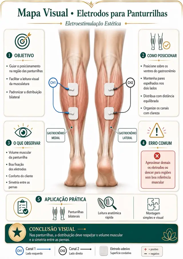 Eletrodos para Panturrilhas