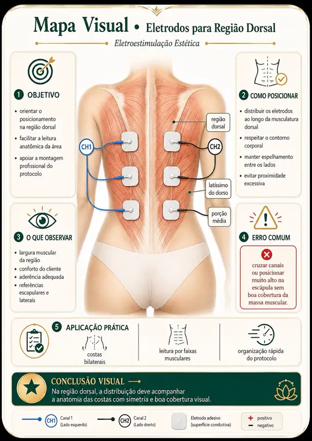 Eletrodos para Região Dorsal